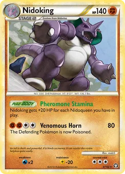 Nidoking, Holofoil