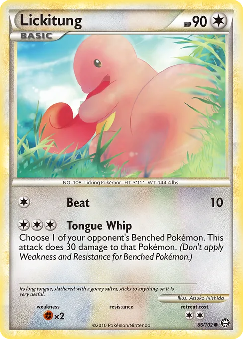 Lickitung, HS—Triumphant #66