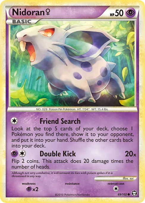 Nidoran ♀, HS—Triumphant #69