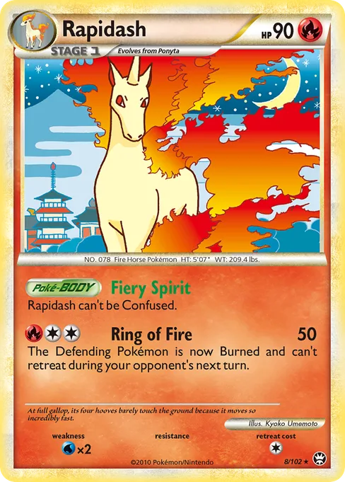 Rapidash, HS—Triumphant #8