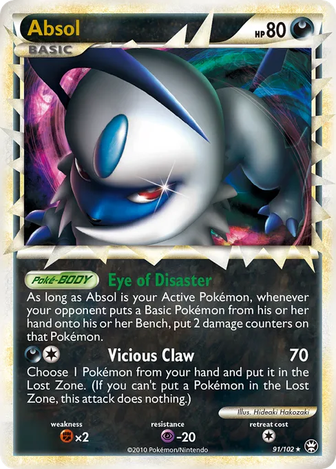 Absol, HS—Triumphant #91
