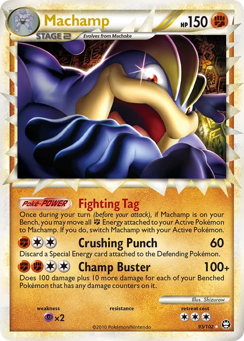 Machamp, HS—Triumphant #95