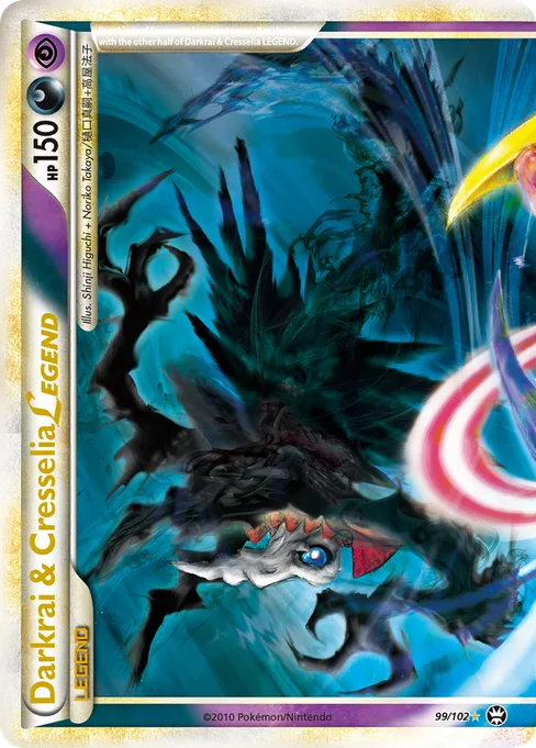 Darkrai & Cresselia LEGEND, HS—Triumphant #99