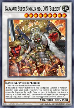 Karakuri Super Shogun mdl 00N "Bureibu"