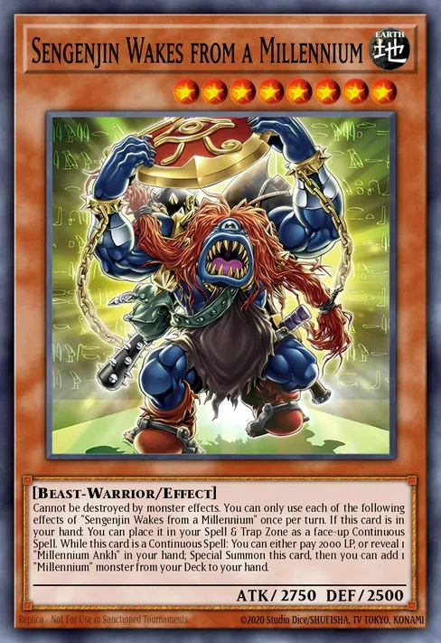 Sengenjin Wakes from a Millennium, The Infinite Forbidden #INFO-EN001