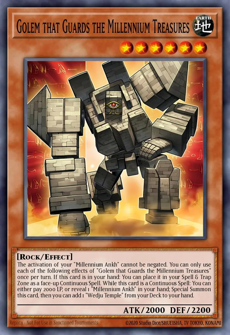 Golem that Guards the Millennium Treasures