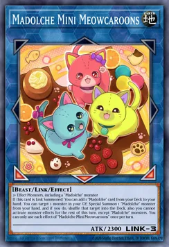 Madolche Mini Meowcaroons