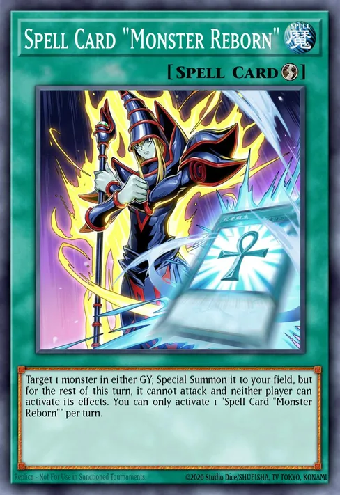 Spell Card "Monster Reborn", The Infinite Forbidden #INFO-EN099