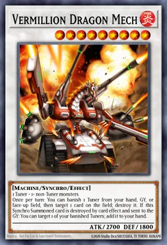 Vermillion Dragon Mech