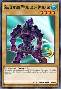 Sea Serpent Warrior of Darkness