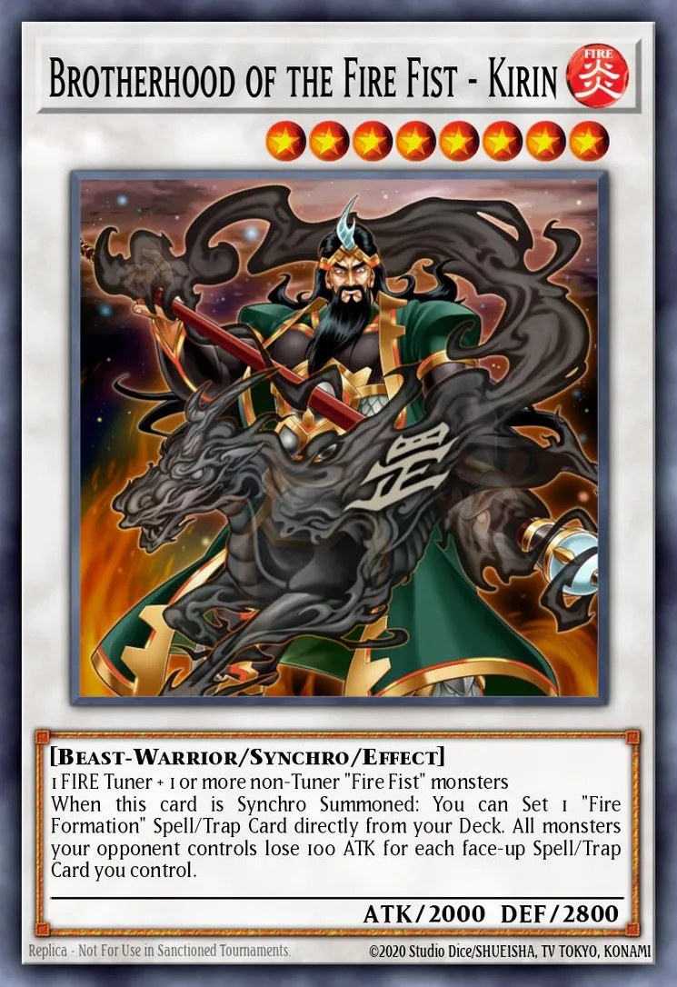 Brotherhood of the Fire Fist - Kirin