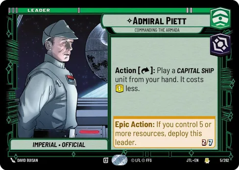 Admiral Piett — Commanding the Armada, Jump to Lightspeed #005