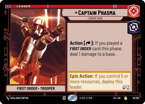 Captain Phasma — Chrome Dome, Jump to Lightspeed #010
