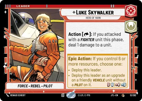 Luke Skywalker — Hero of Yavin, Jump to Lightspeed #012