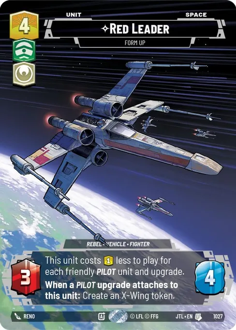 Red Leader — Form Up, Jump to Lightspeed #1027