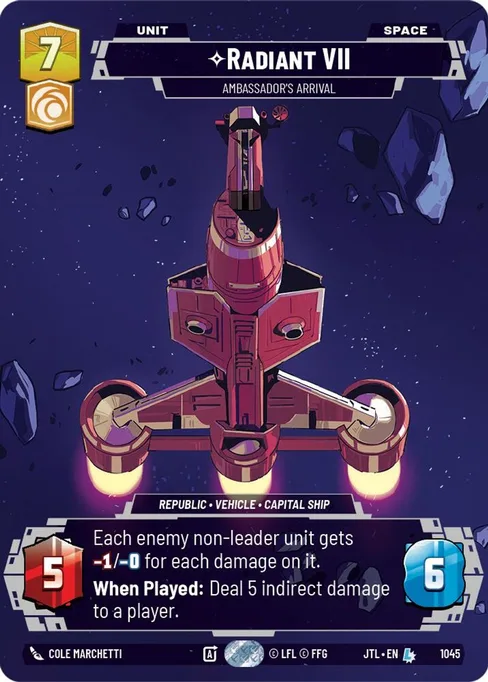 Radiant VII — Ambassadors' Arrival, Jump to Lightspeed #1045
