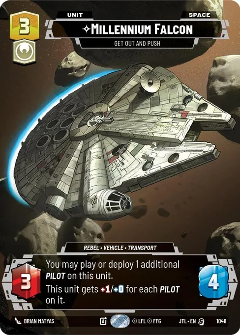 Millennium Falcon — Get Out And Push, Jump to Lightspeed #1048