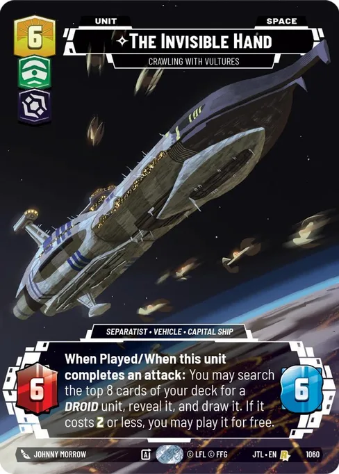 The Invisible Hand — Crawling With Vultures, Jump to Lightspeed #1060