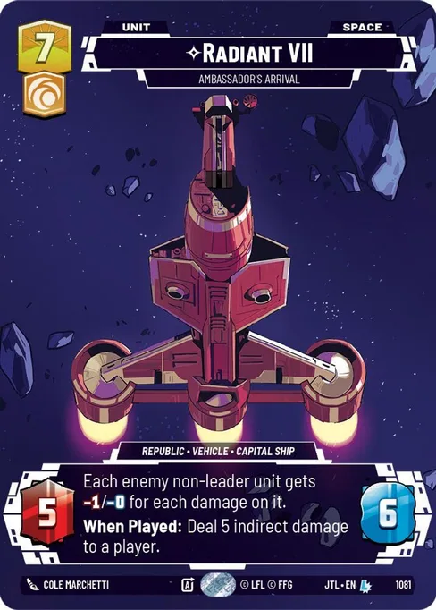 Radiant VII — Ambassadors' Arrival, Jump to Lightspeed #1081