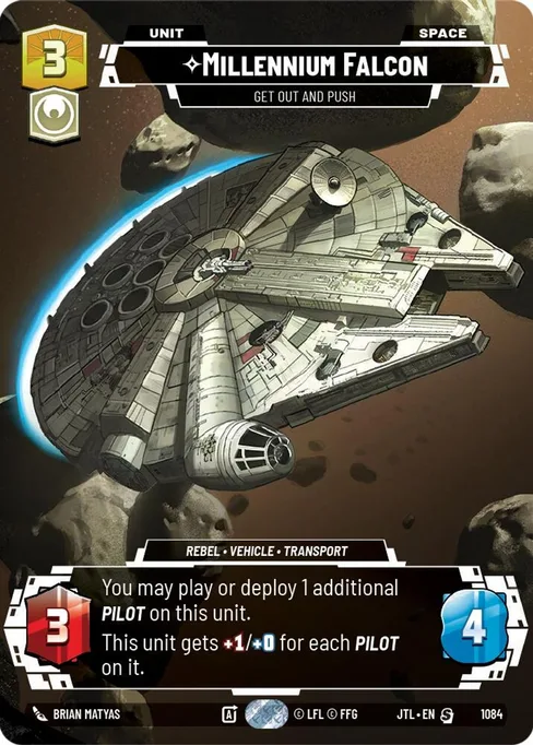 Millennium Falcon — Get Out And Push, Jump to Lightspeed #1084