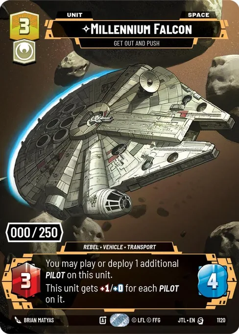 Millennium Falcon — Get Out And Push, Jump to Lightspeed #1120