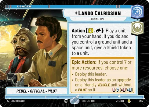 Lando Calrissian — Buying Time, Jump to Lightspeed #265