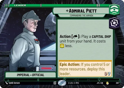Admiral Piett — Commanding the Armada, Jump to Lightspeed #267