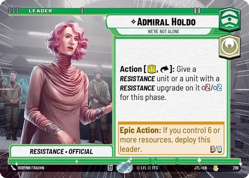 Admiral Holdo — We're Not Alone, Jump to Lightspeed #269