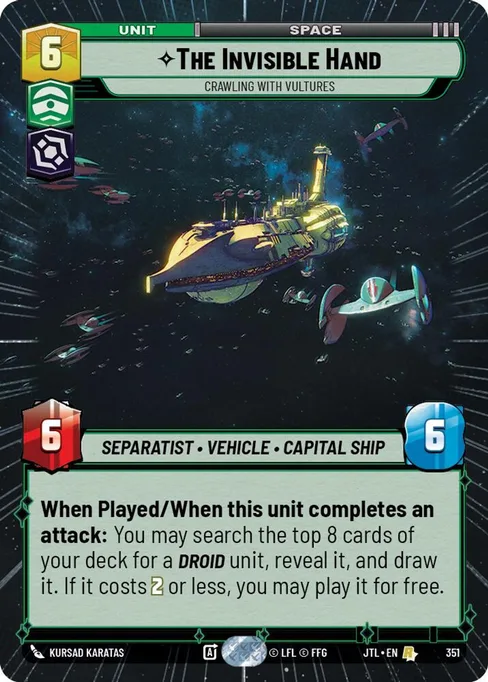 The Invisible Hand — Crawling With Vultures, Jump to Lightspeed #351