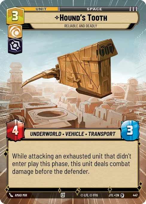 Hound's Tooth — Reliable and Deadly, Jump to Lightspeed #447