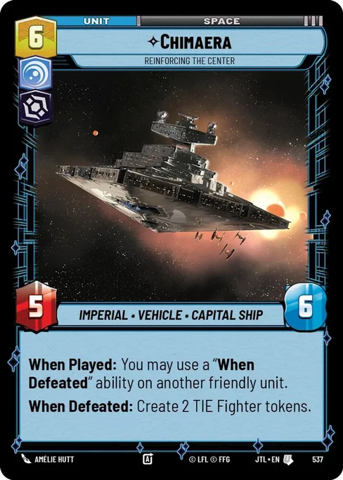 Chimaera — Reinforcing the Center, Jump to Lightspeed #537