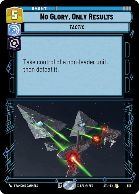 No Glory, Only Results, Jump to Lightspeed #541