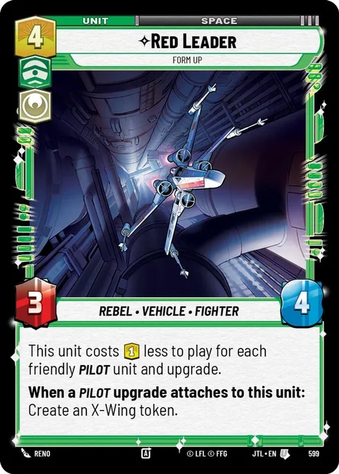 Red Leader — Form Up, Jump to Lightspeed #599