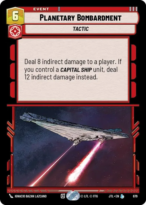 Planetary Bombardment, Jump to Lightspeed #679
