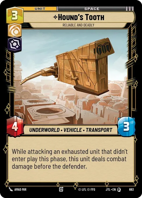 Hound's Tooth — Reliable and Deadly, Jump to Lightspeed #683