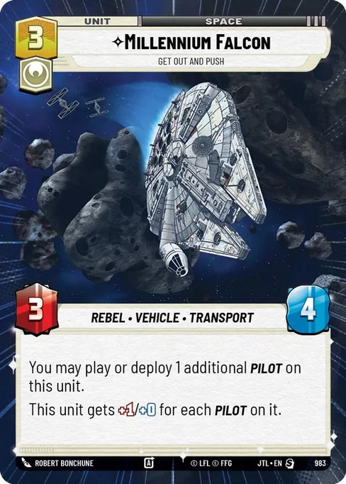 Millennium Falcon — Get Out And Push, Jump to Lightspeed #983