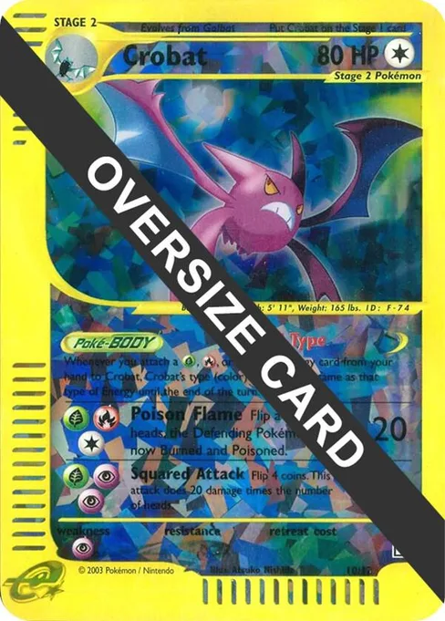 Crobat, Jumbo Cards #10