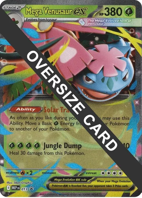 Mega Venusaur ex, Jumbo Cards #13