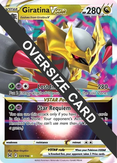 Giratina VSTAR, Jumbo Cards #131