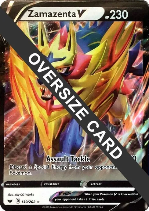 Zamazenta V, Jumbo Cards #139