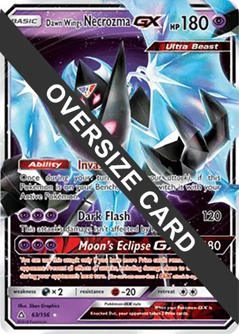 Dawn Wings Necrozma GX, Jumbo Cards #63