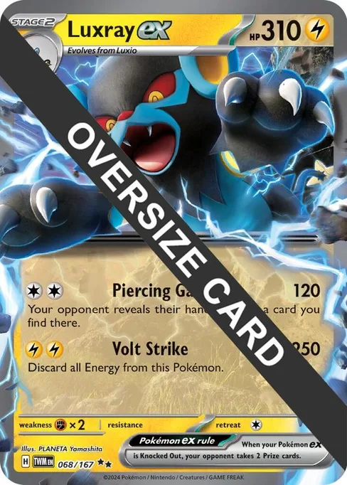 Luxray ex, Jumbo Cards #68