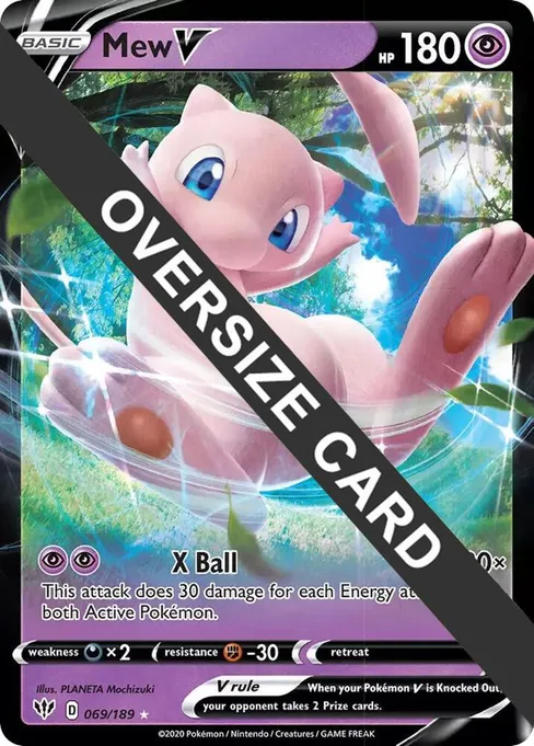 Mew V, Jumbo Cards #69