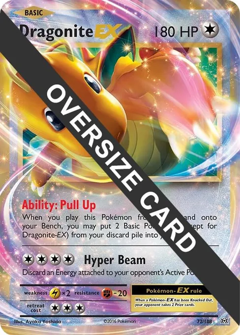 Dragonite EX, Jumbo Cards #72
