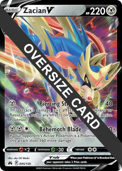 Zacian V, Jumbo Cards #95