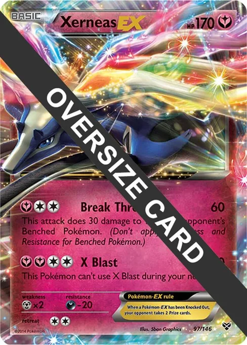 Xerneas EX, Jumbo Cards #97