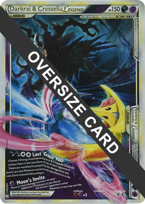 Darkrai & Cresselia Legend, Jumbo Cards #99
