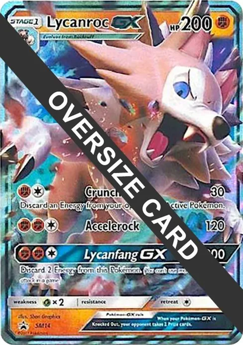 Lycanroc GX, Jumbo Cards #SM14