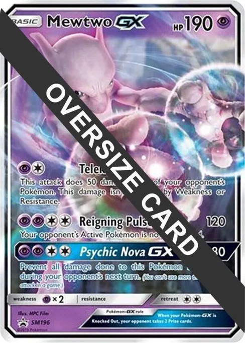 Mewtwo GX, Jumbo Cards #SM196