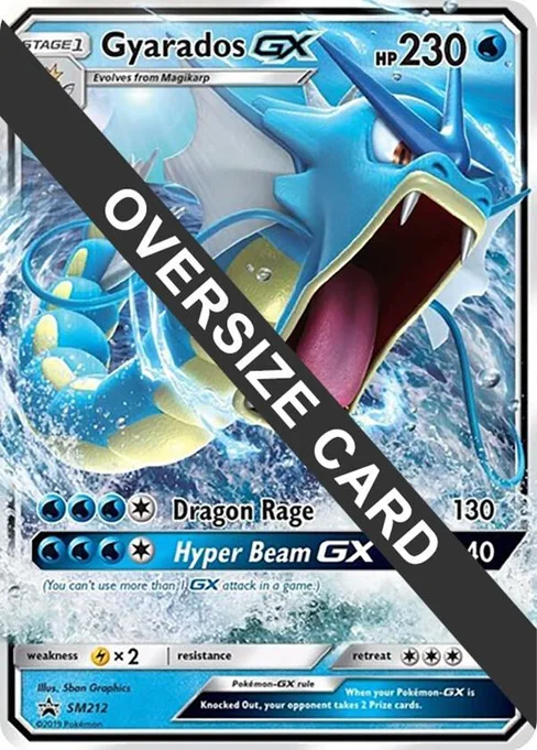 Gyarados GX, Jumbo Cards #SM212